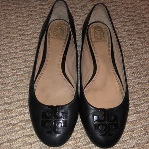 Black Tory Burch Flats